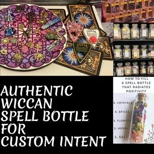 🔮Genuine Wiccan Spell Bottle for ANY INTENT - Custom Made